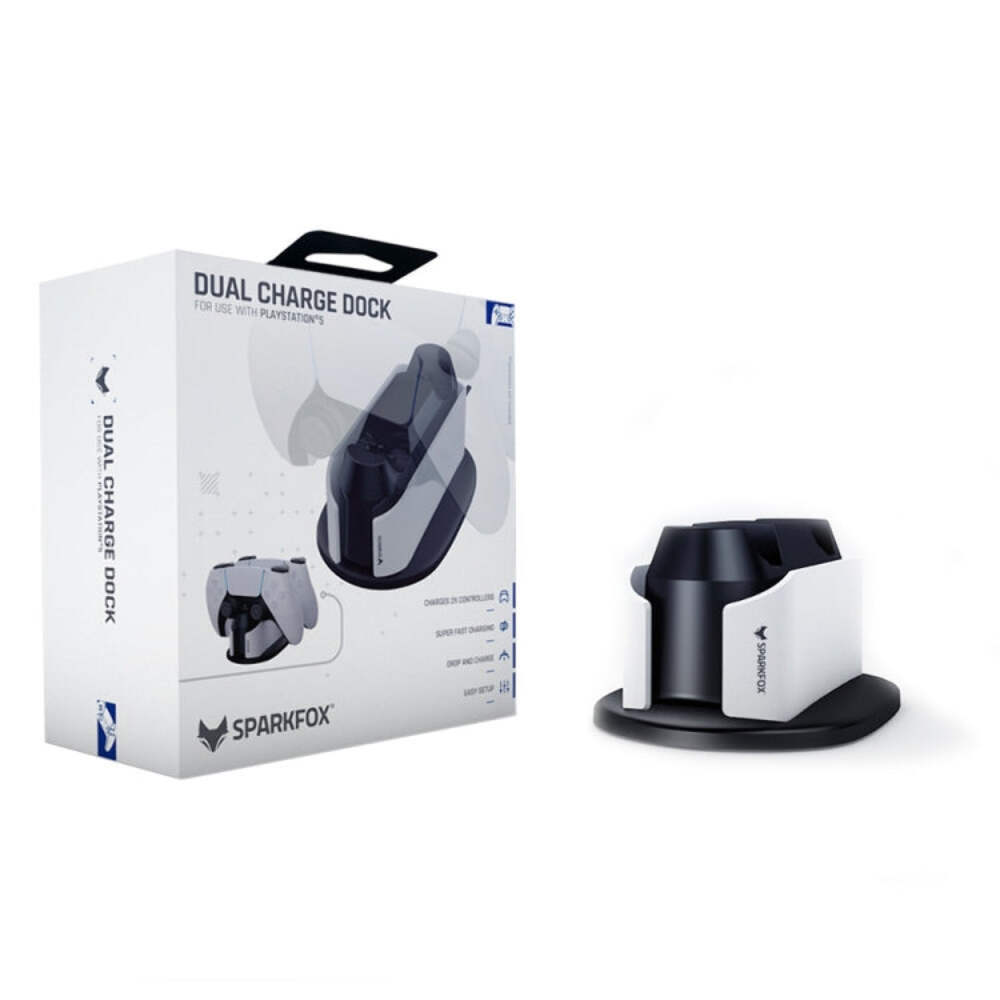Sparkfox Dual Charge Dock for PlayStation 5 Sparkfox Dual Charge Dock for PlayStation 5